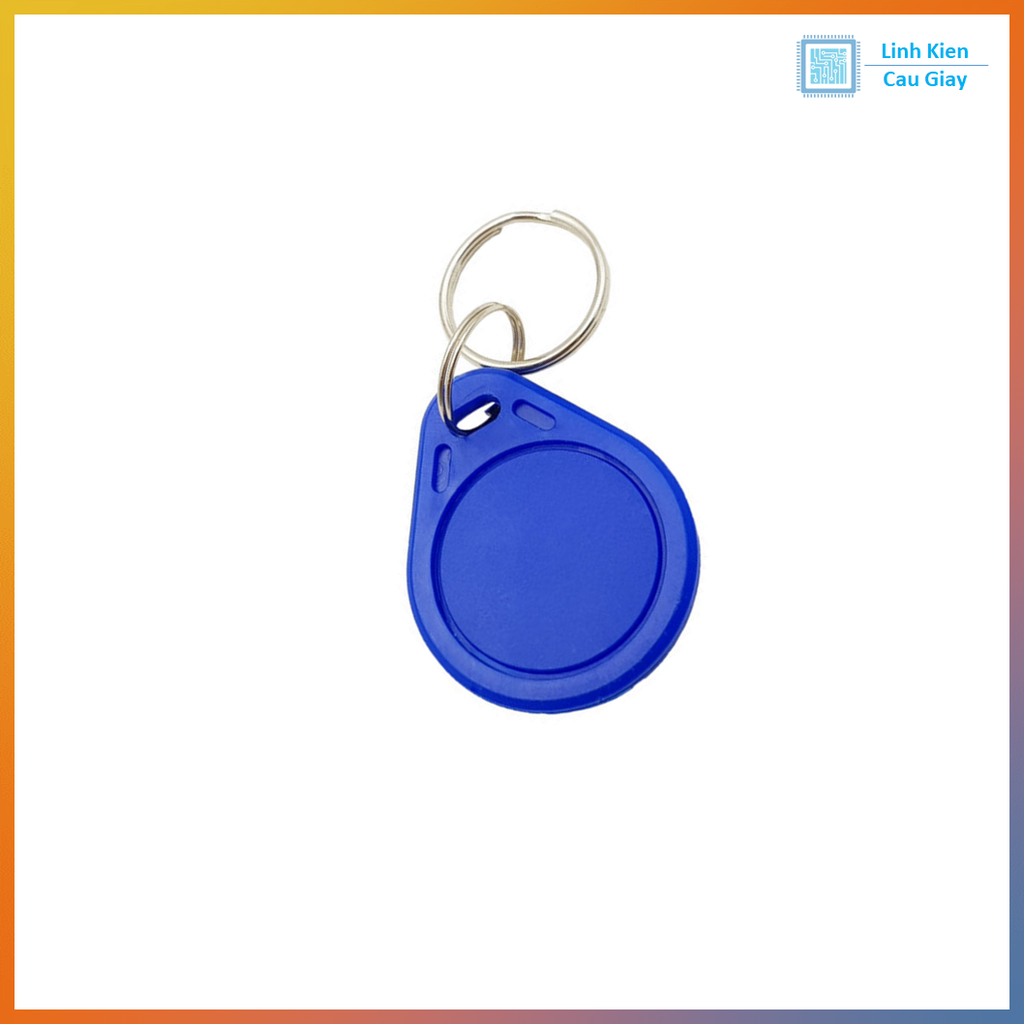 Thẻ từ móc khóa RFID 125kHz,  NFC 13.56 MHz (Dùng cho sao chép)