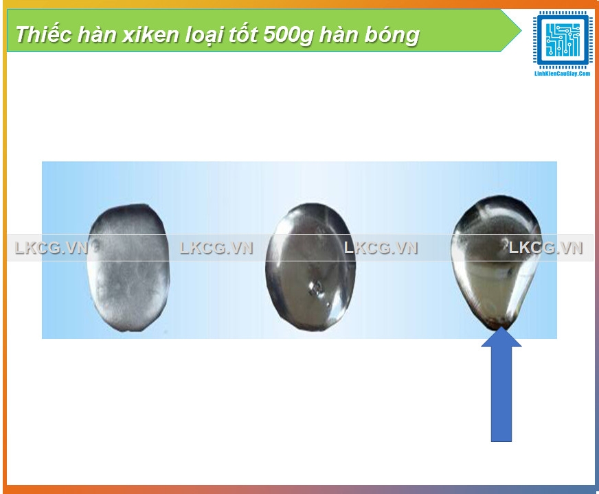 Thiếc hàn xiken loại tốt 500g hàn bóng