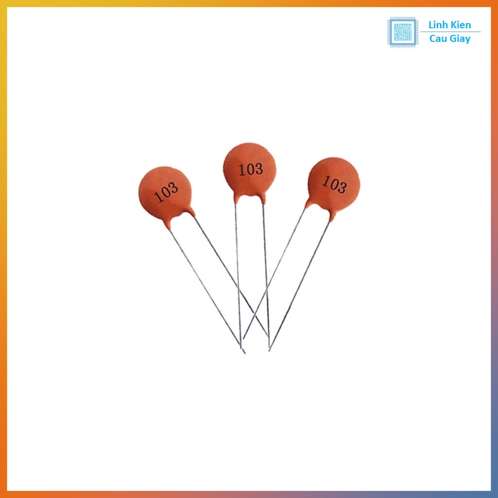 Tụ Gốm 4.7pF, 6.8pF,10pF, 22pF, 47pF, 68pF, 81pF – 50V (SL 10c)