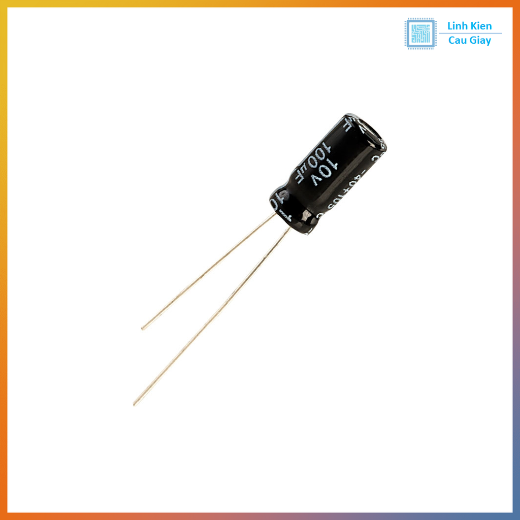 Linh kiện Tụ hóa 100uF 10V / 16V / 25V / 35V / 50V (SL 10c)