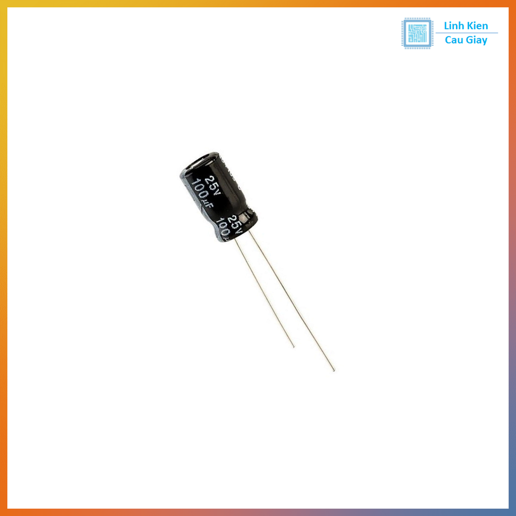 Linh kiện Tụ hóa 100uF 10V / 16V / 25V / 35V / 50V (SL 10c)