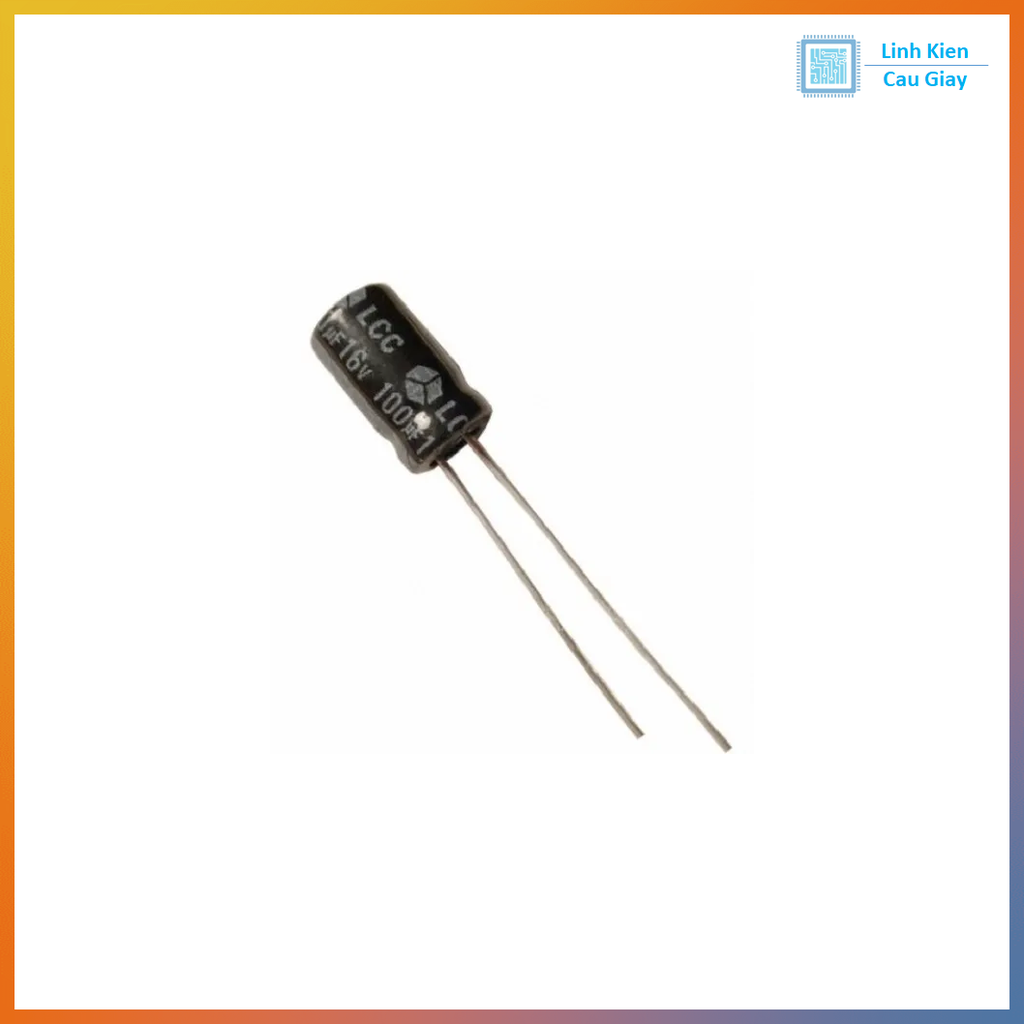 Linh kiện Tụ hóa 100uF 10V / 16V / 25V / 35V / 50V (SL 10c)
