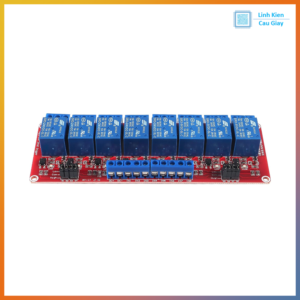 Module 1/2/4/8 Relay 24V Có Opto Cách Ly