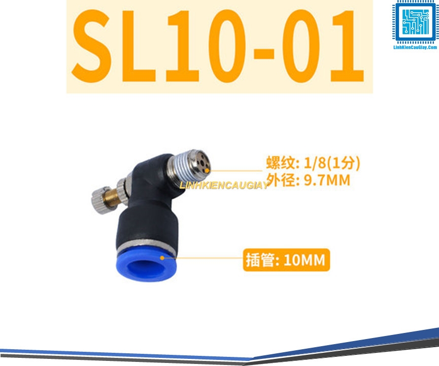 Van tiết lưu ống phi 10 (SL10)