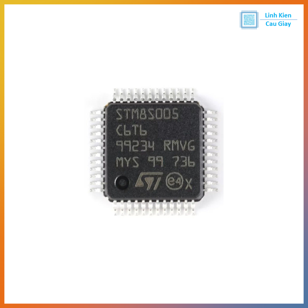 Vi Điều Khiển STM8S005C6T6 QFP48