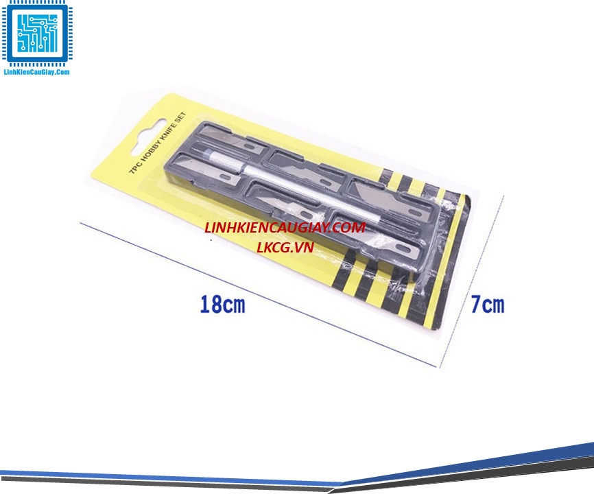 Bộ dao khắc, trổ điêu khắc 7 chi tiết