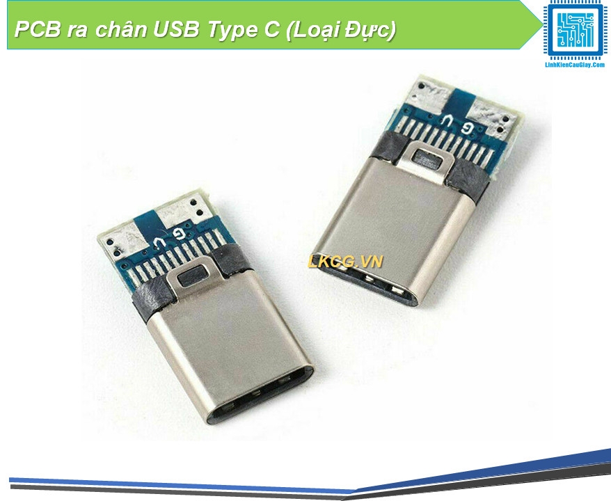 PCB ra chân USB Type C (Loại Đực)