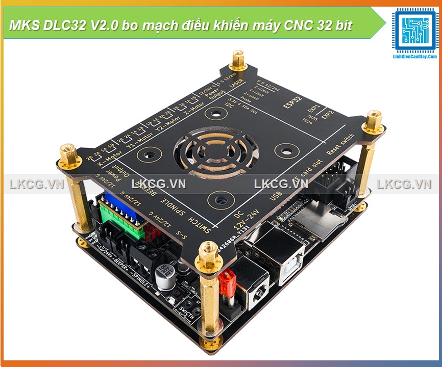 MKS DLC32 V2.0 bo mạch điều khiển máy CNC 32 bit