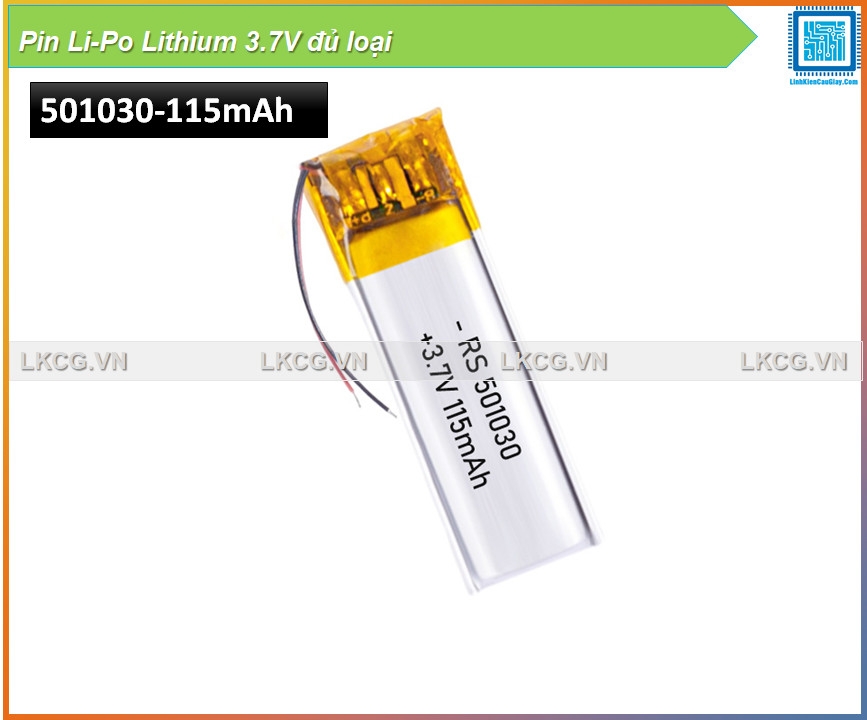 Pin Li-Po Lithium 3.7V đủ loại