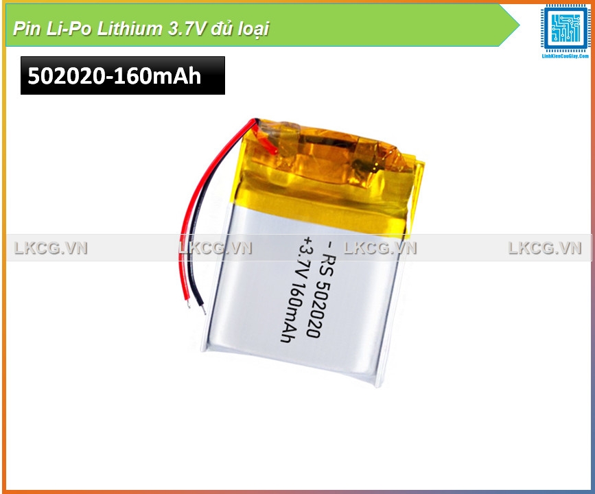 Pin Li-Po Lithium 3.7V đủ loại