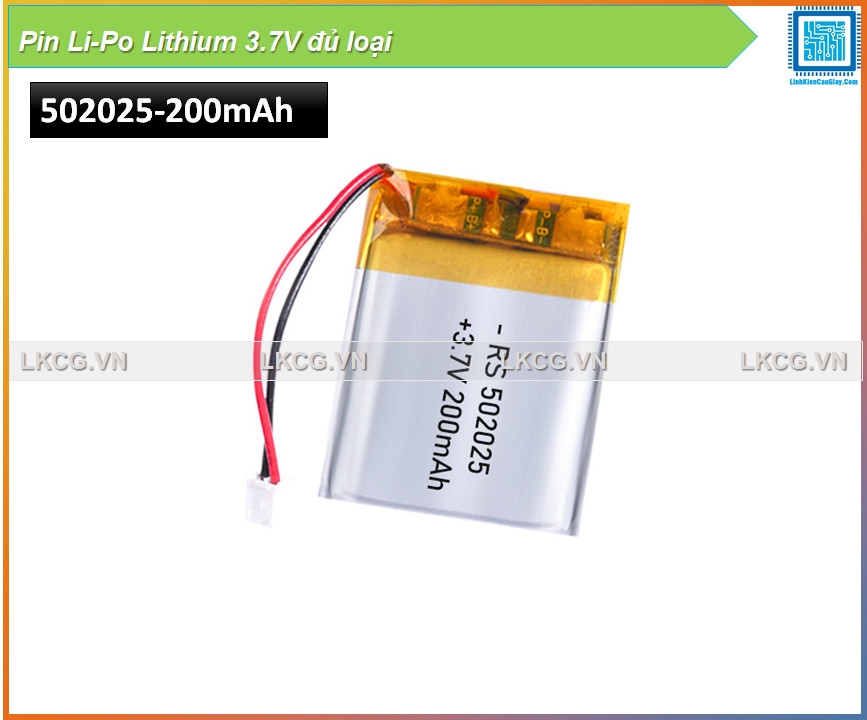 Pin Li-Po Lithium 3.7V đủ loại