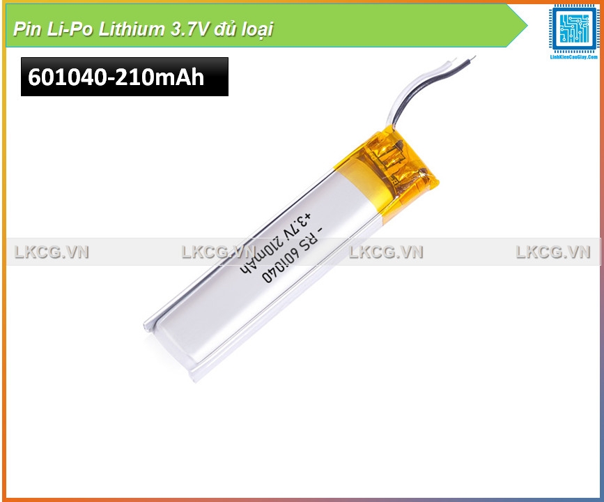 Pin Li-Po Lithium 3.7V đủ loại