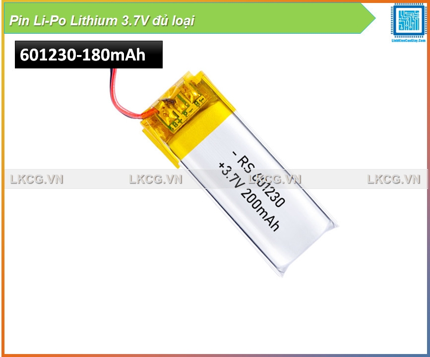 Pin Li-Po Lithium 3.7V đủ loại