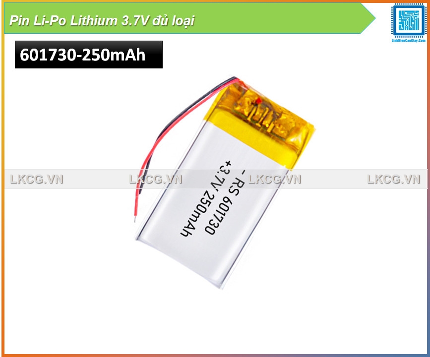 Pin Li-Po Lithium 3.7V đủ loại