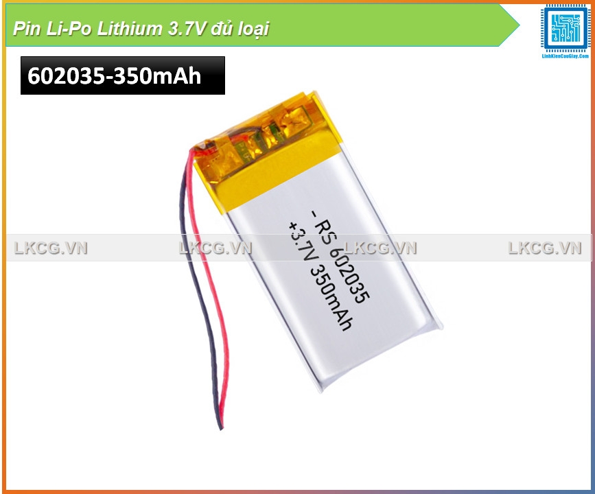 Pin Li-Po Lithium 3.7V đủ loại