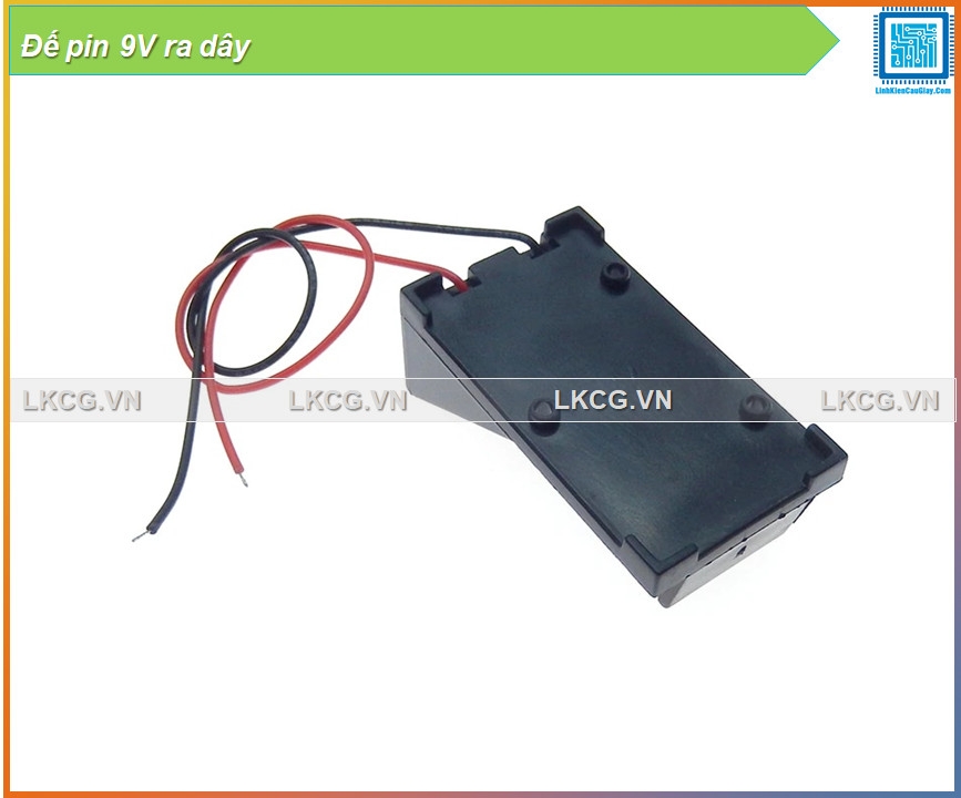 Đế pin 9V ra dây