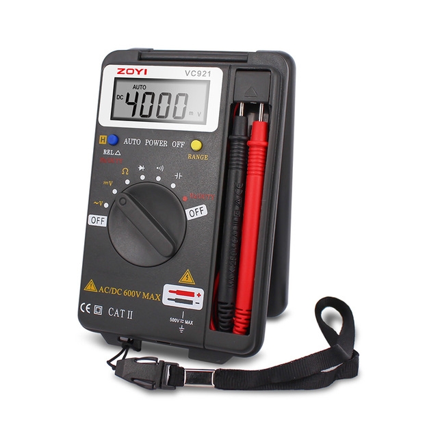 Đồng hồ đo điện vạn năng kỹ thuật số ZOYI VC921 - Hàng chuẩn