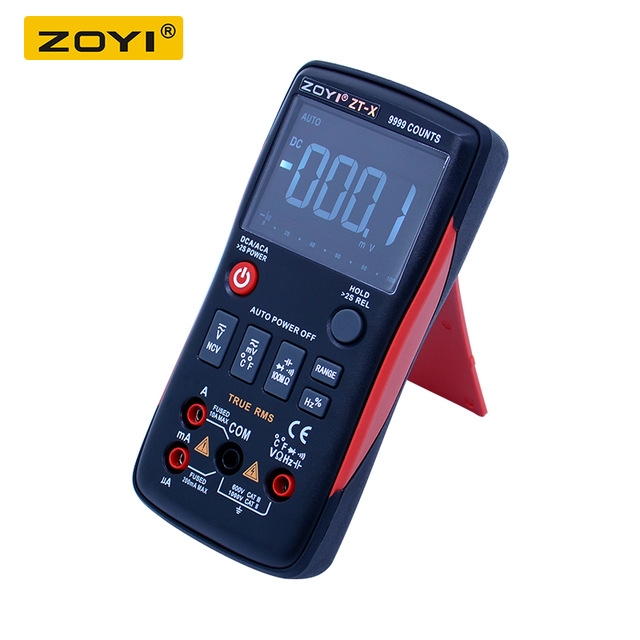 Đồng hồ vạn năng ZOYI ZT-X đo dòng, điện áp AC/DC, tụ điện, trở và tần số, đo thông mạch