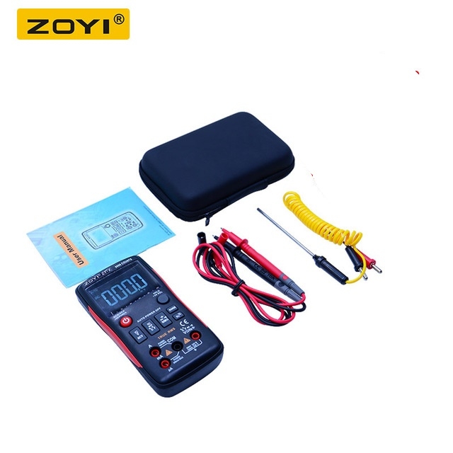 Đồng hồ vạn năng ZOYI ZT-X đo dòng, điện áp AC/DC, tụ điện, trở và tần số, đo thông mạch