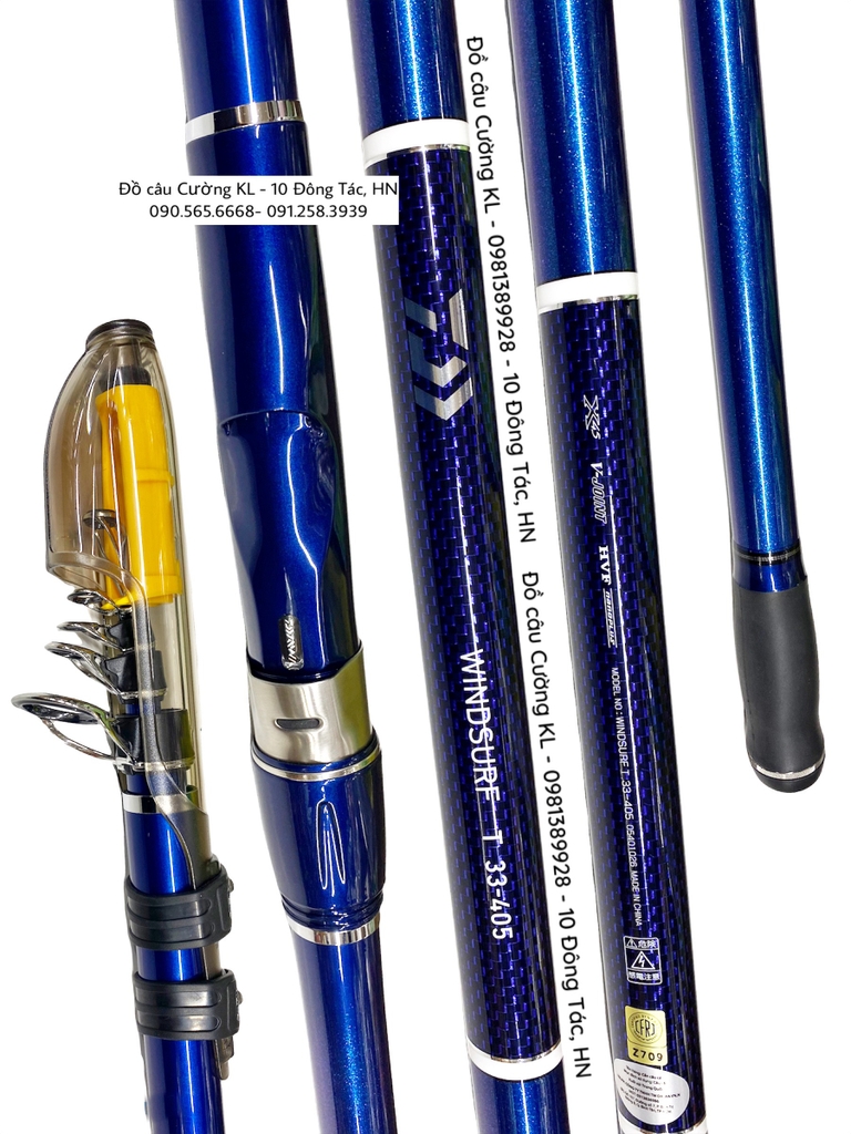 Cần Daiwa Wind Surf T33-405 (Pat xoáy thấp) | Đồ câu Cường KL