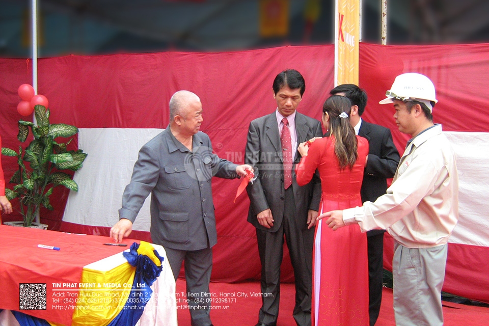 Lễ khởi công dây chuyền 2 nhà máy xi măng Phúc Sơn