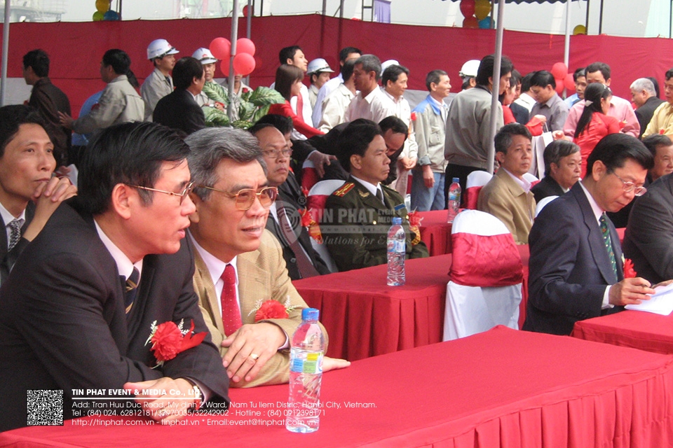 Lễ khởi công dây chuyền 2 nhà máy xi măng Phúc Sơn