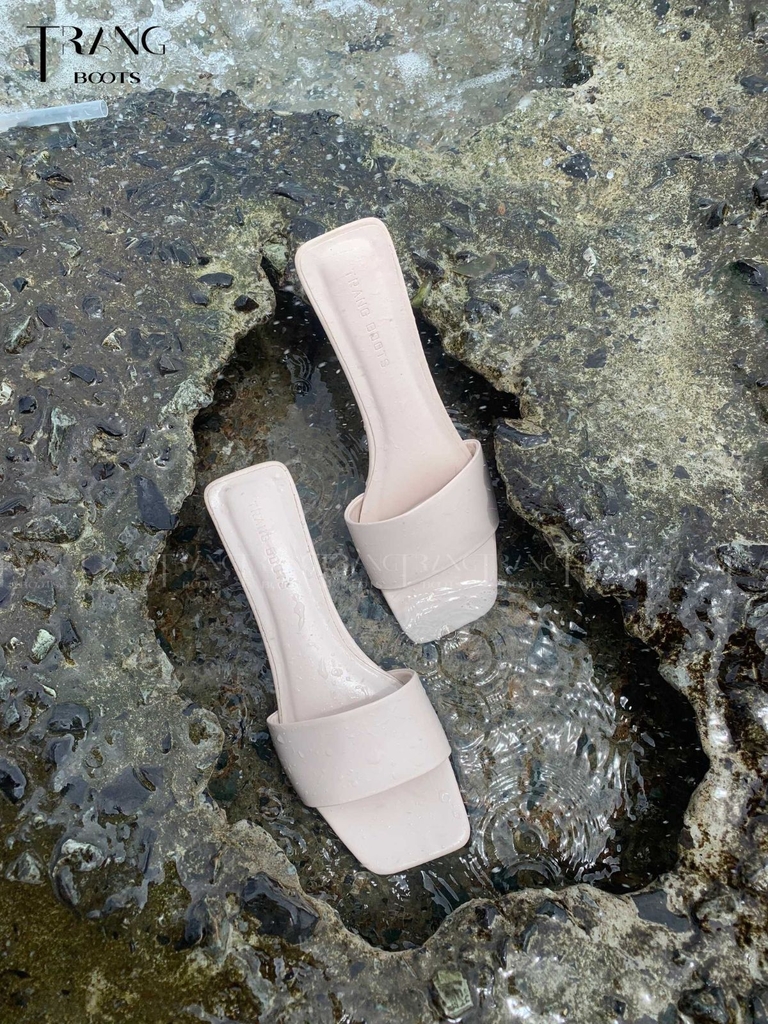 GUỐC BASIC QUAI NGANG ĐẾ KHỐI VUÔNG NUDE