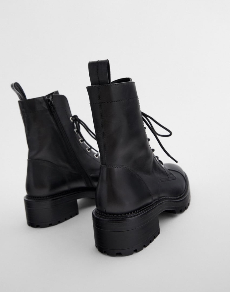 ZARA COMBAT BOOTS TRANGSUMMER