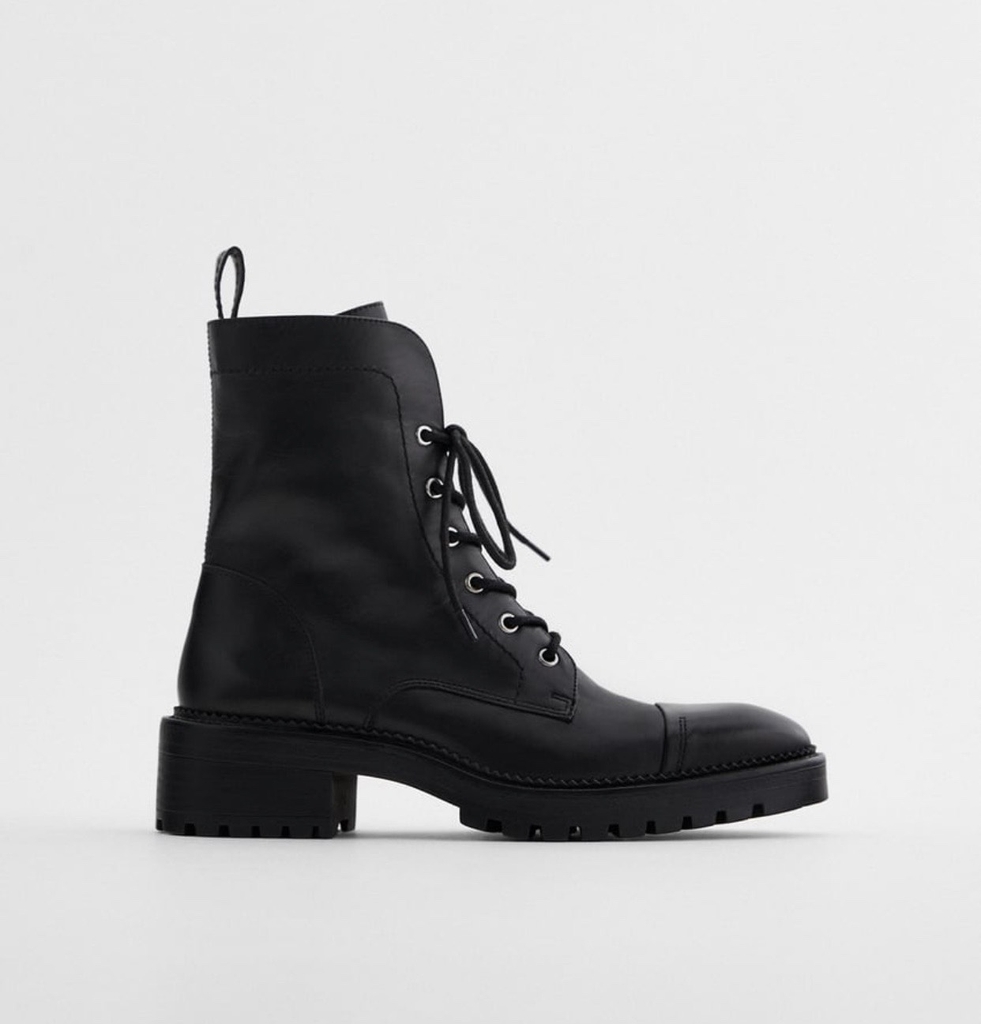 ZARA COMBAT BOOTS TRANGSUMMER