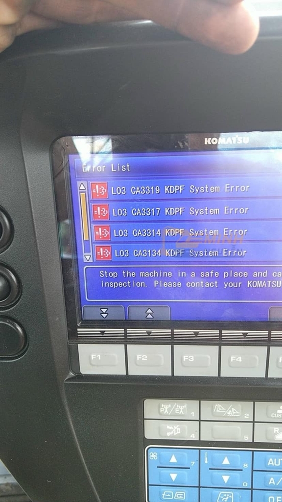Xe 65PX bị lỗi khí thải