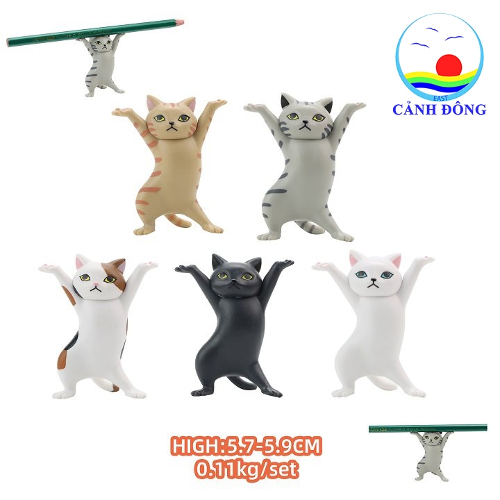 Mô hình giấy Mèo con cute ver 2  Kit168 Shop mô hình giấy