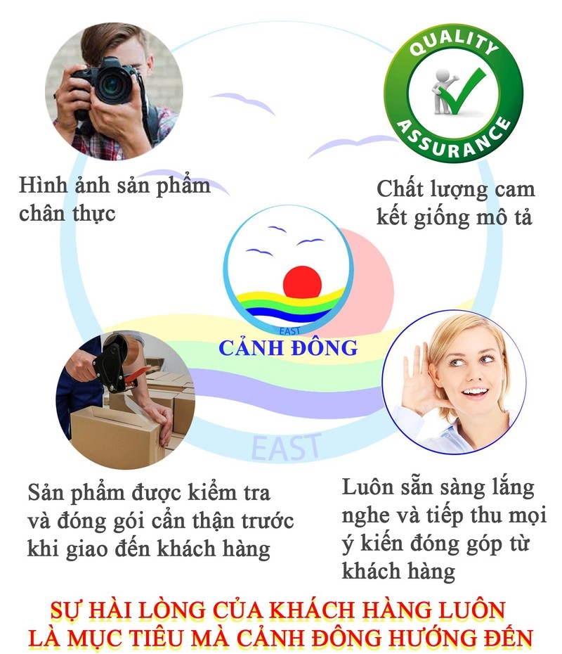 Decal dán tường phong cảnh vườn đào thần tiên