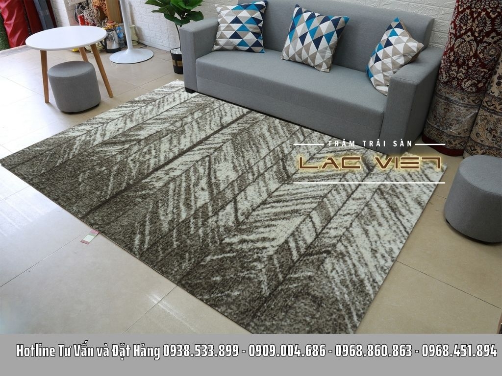 Thảm lông trải sàn phòng khách Thổ Nhĩ Kỳ T0041