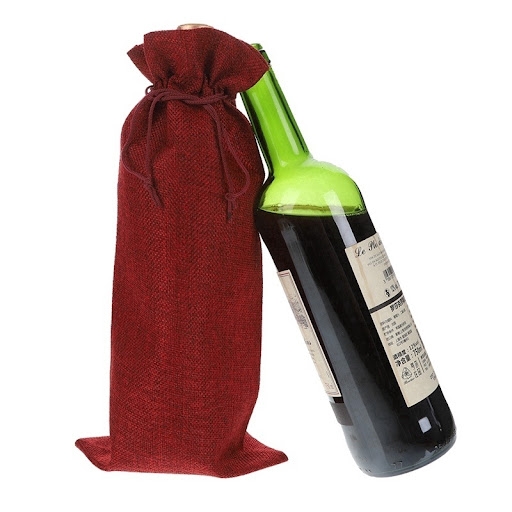 Túi vải đựng rượu vang sang trọng