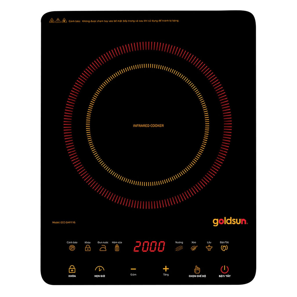 Bếp hồng ngoại Goldsun ECC-GHY116