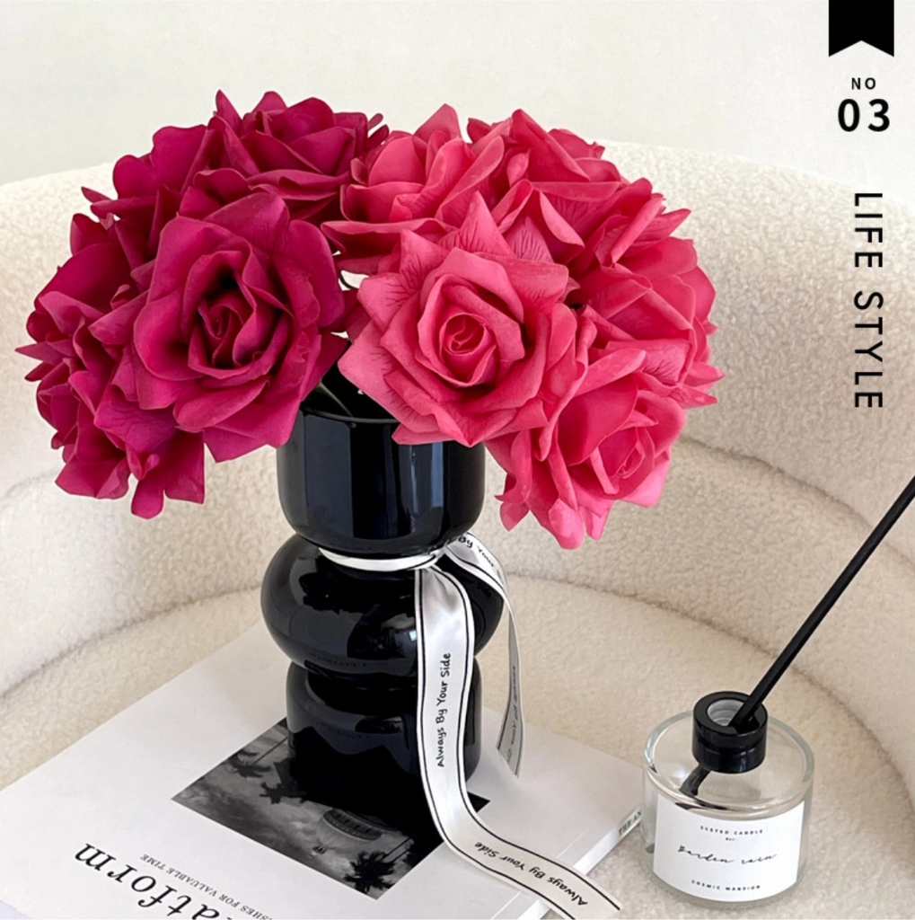 Hoa hồng cánh mịn tạo cảm giác như thật