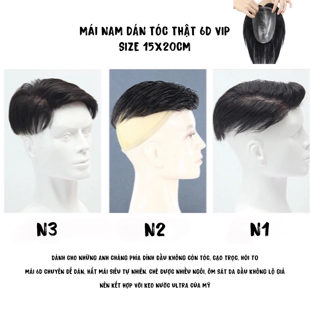 tóc giả dán cho nam Archives - Viet Wig - Wig made in Viet Nam