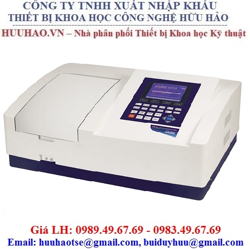 MÁY QUANG PHỔ 2 CHÙM TIA JENWAY 6850 huuhao.vn