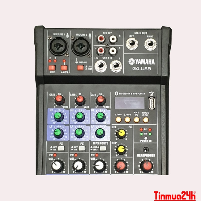 Mixer Yamaha G4 USB Loa kéo, loa karaoke, loa karaoke di động