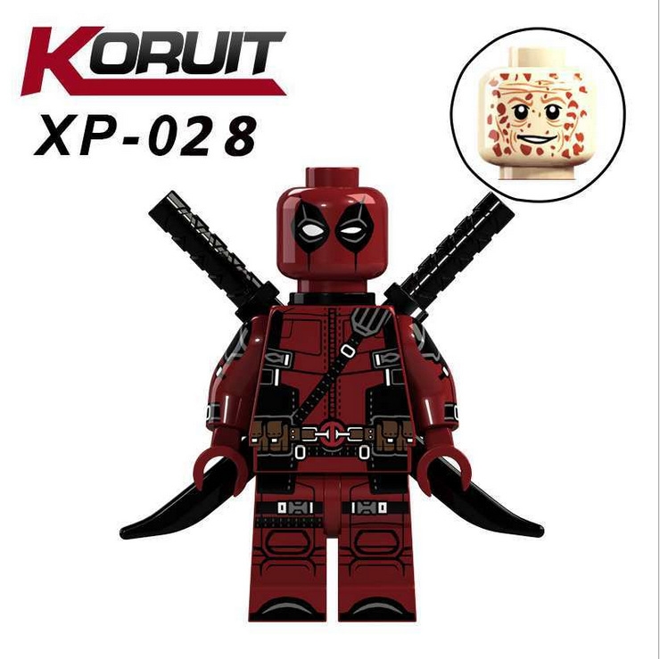 Minifigures Nhân Vật Deadpool Mẫu Siêu Đẹp Xp028