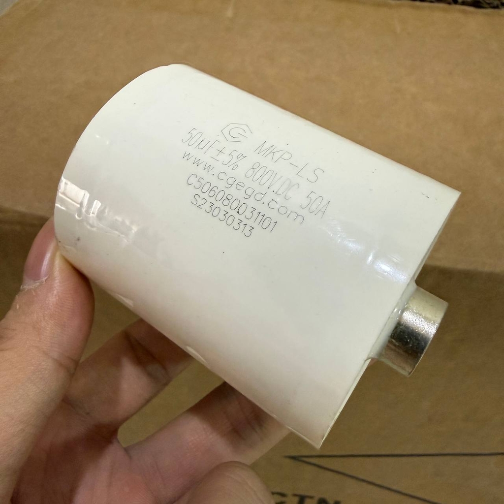 Tụ CG MKP-LS 50uF 800V 50A Tròn