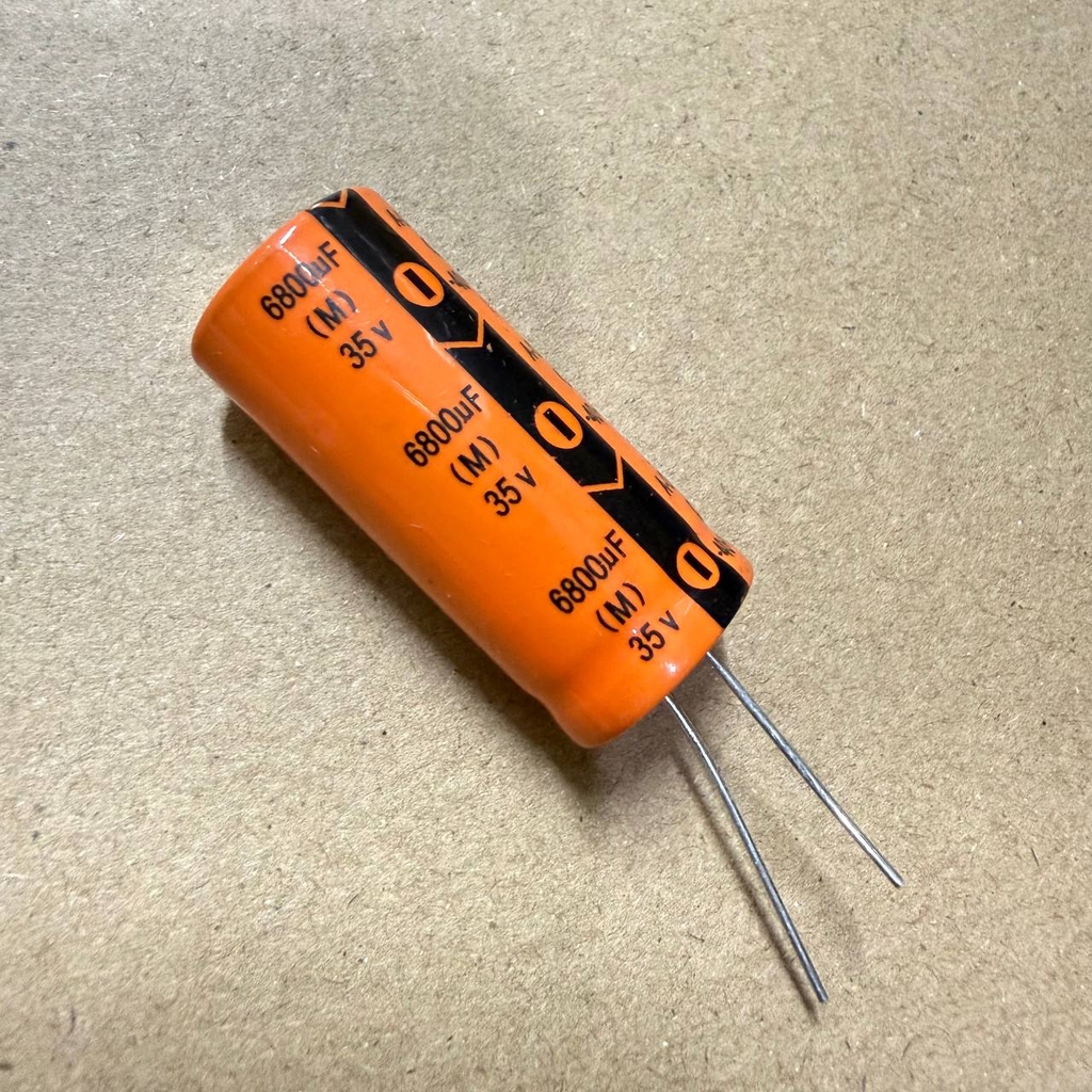 Tụ Hóa OKCON Màu Cam 6800uF 35V 18x40mm