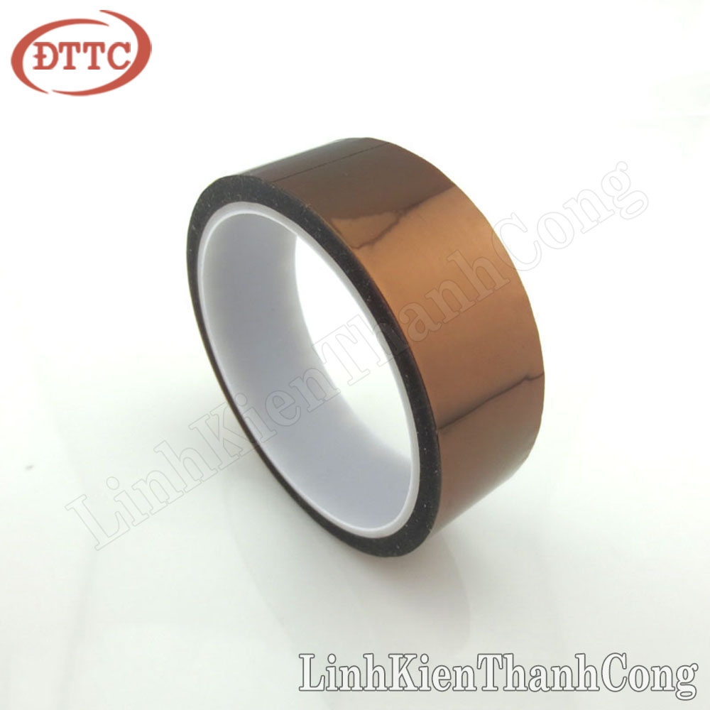 Băng Dính Chịu Nhiệt Nâu 25mm x 33m