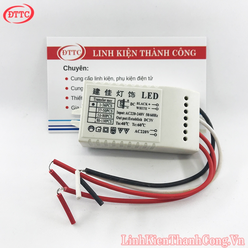 Bộ Điều Khiển LED 1-36 LED