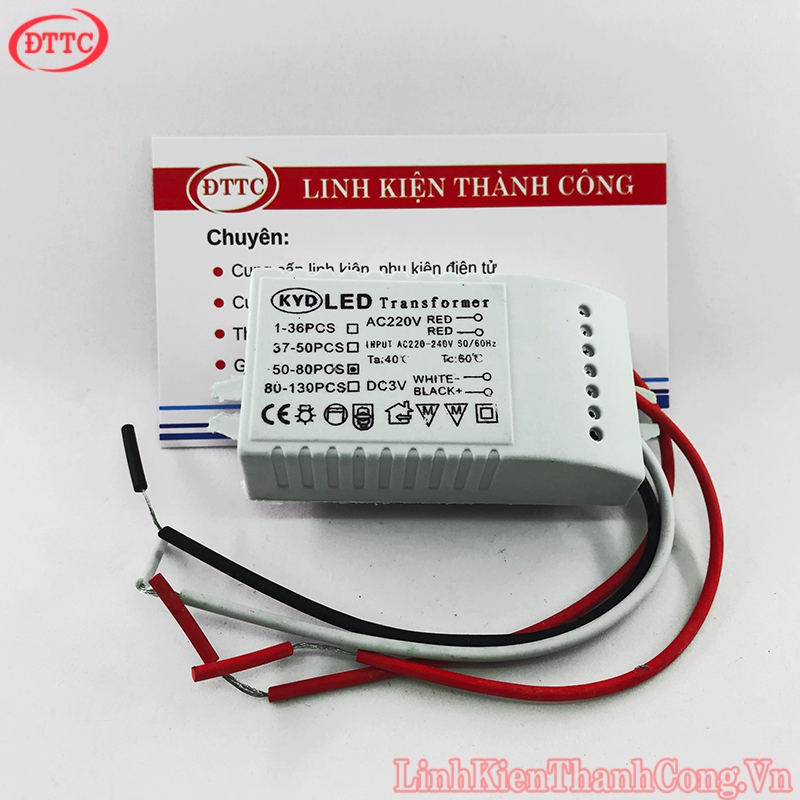 Bộ Điều Khiển LED 50-80 LED