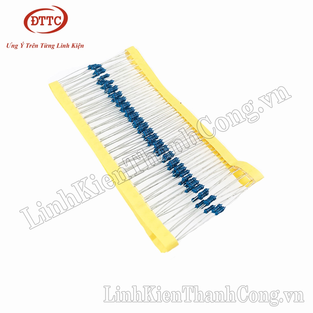 Điện Trở Đài Loan Chân Đồng 5% 4 Vạch Màu 330R 1/4W (dây 100 chiếc)