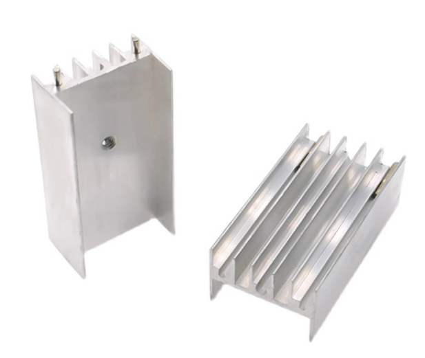 Nhôm Tản Nhiệt TO247 23x16x40mm Trắng
