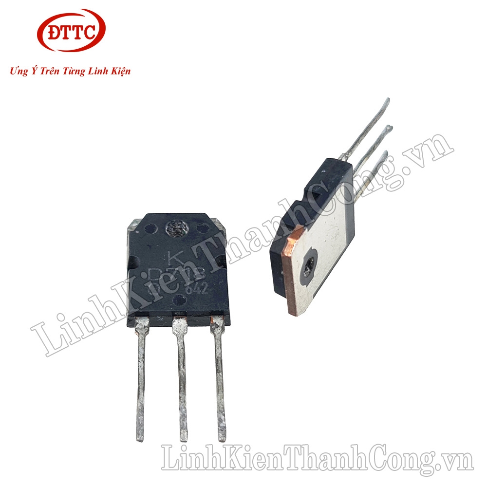 D718 TRANS NPN 8A 120V TO3P (Tháo Máy Lưng Đồng)