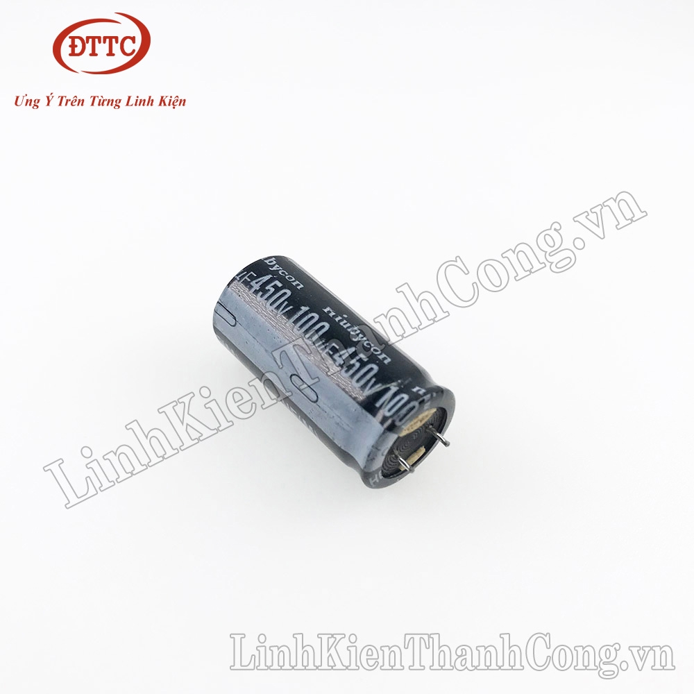 Tụ 100uF 450V 18x35mm (Tháo Máy)