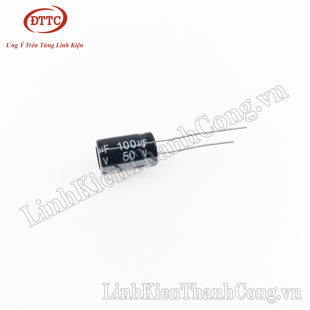 Tụ 100uF 50V (8x12mm)